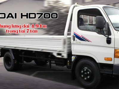 HD700 Đồng Vàng, xe tải Hyundai lắp ráp 3 cục CKD chính hãng