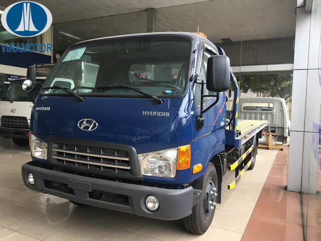 Xe cứu hộ giao thông sàn trượt Hyundai HD700 Đồng Vàng 7 Tấn