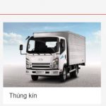 Xe tải Daehan Teraco Tera 240 2.4 Tấn Thùng Đông Lạnh