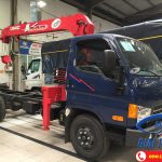 Xe Tải Hyundai HD120S 8.5 Tấn Gắn Cẩu Unic UR-V344 3 Tấn