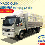 Xe cứu hộ giao thông sàn trượt càng kéo Thaco OLLIN 950A gắn cẩu Unic UR-V550