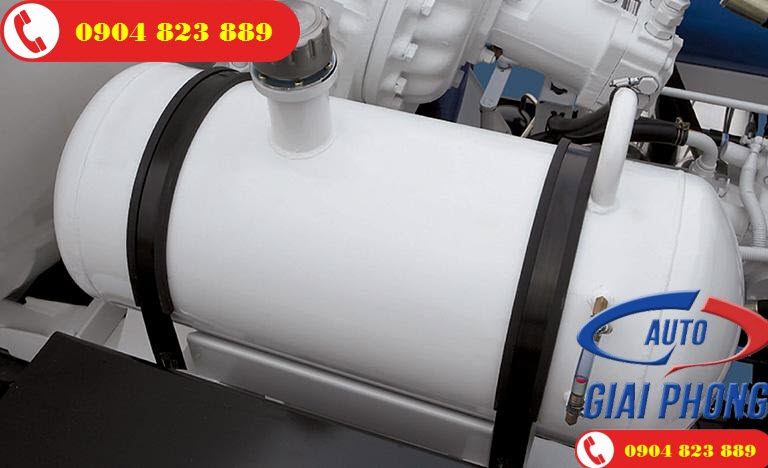 Xe bồn trộn bê tông 7 khối Daewoo K4MVF nhập khẩu nguyên chiếc