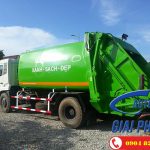 Xe cuốn ép chở rác 14 khối Dongfeng B190 (14m3)