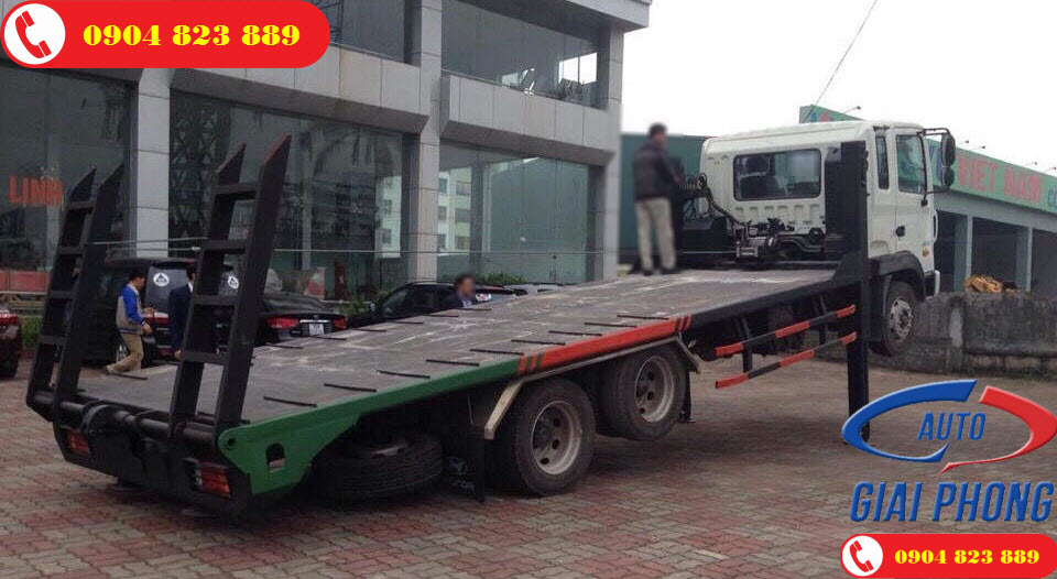 Xe nâng đầu chở máy công trình Hyundai HD210 Nhập Khẩu