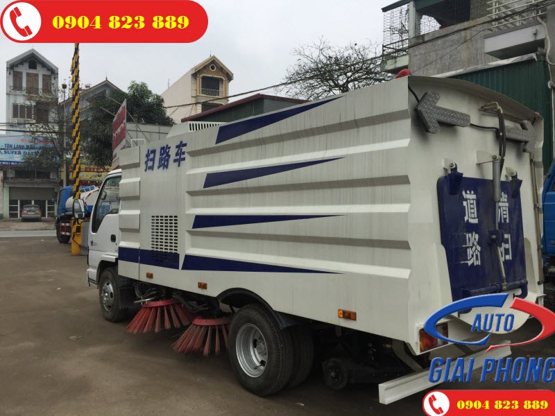 Xe Quét Đường Hút Bụi 3.7 Khối ISUZU – HCQ5072TSLQL