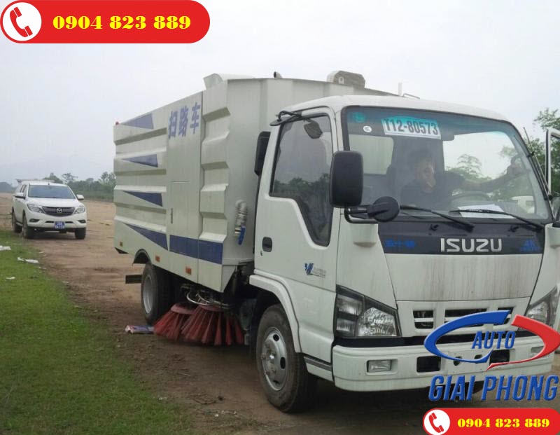 Xe Quét Đường Hút Bụi 3.7 Khối ISUZU – HCQ5072TSLQL