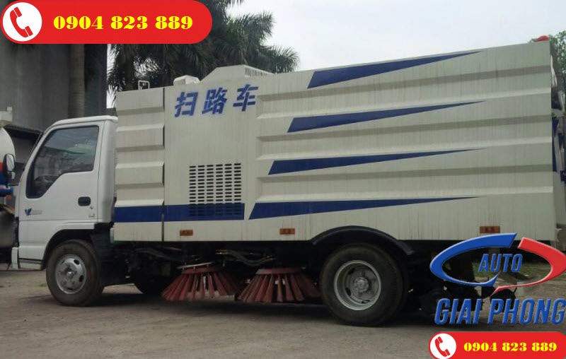 Xe Quét Đường Hút Bụi 3.7 Khối ISUZU – HCQ5072TSLQL
