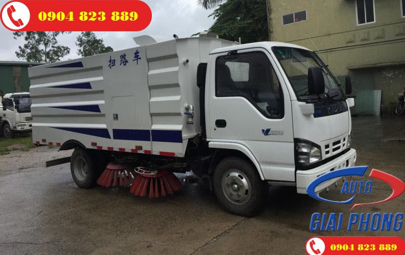 Xe Quét Đường Hút Bụi 3.7 Khối ISUZU – HCQ5072TSLQL