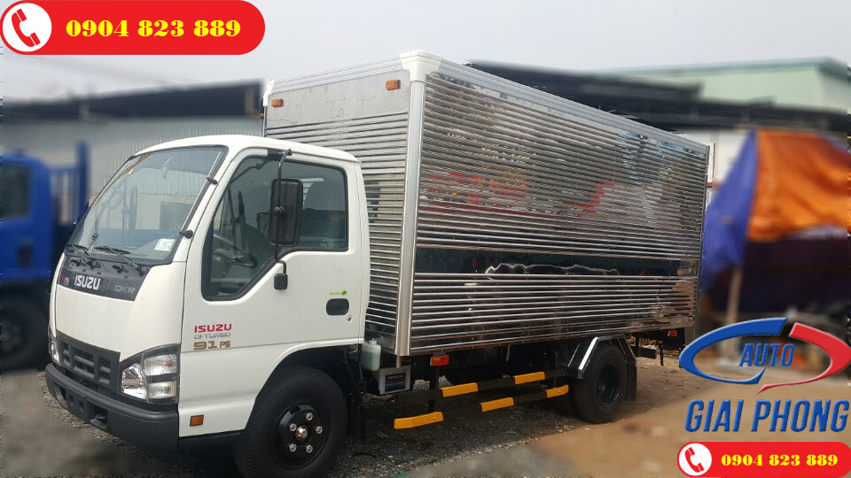 Xe tải 1,9 Tấn Isuzu QKR55H Thùng Kín