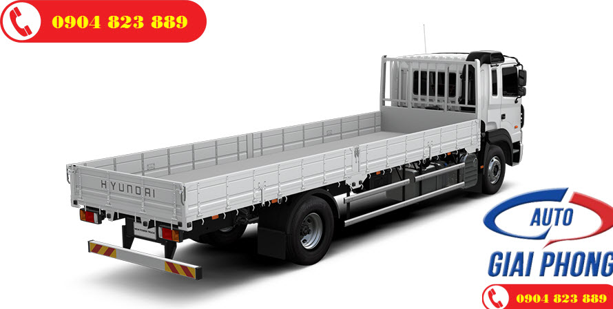 Xe Tải 3 Chân Hyundai HD260 Thùng Lửng Nhập Khẩu 15 Tấn Euro4