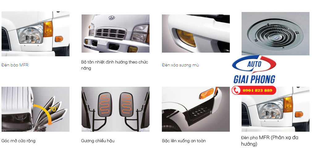 Xe tải 8 Tấn Hyundai Mighty 2017 Thùng Mui Bạt