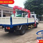 Xe tải 8 tấn Veam HD800 gắn cẩu UNIC UR-V344 3 Tấn 4 Khúc