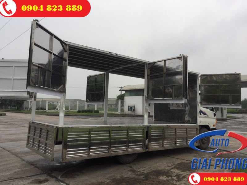 Xe tải chở Pallet 8 Tấn Hyundai Mighty 2017
