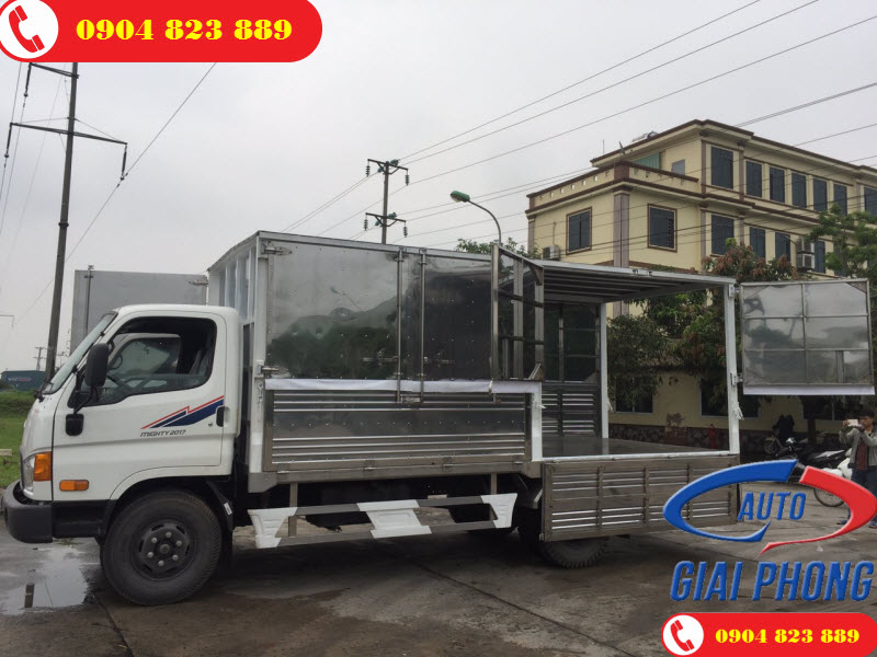 Xe tải chở Pallet 8 Tấn Hyundai Mighty 2017