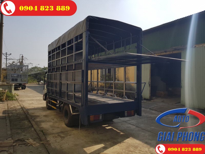 Xe tải chở xe máy IZ65 Gold Đô Thành 2 Tầng