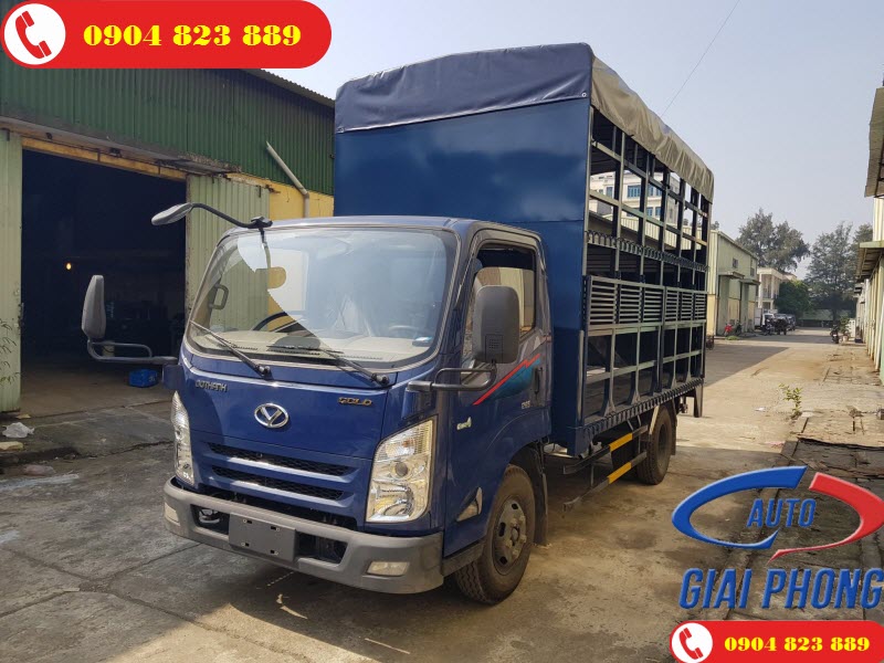 Xe tải chở xe máy IZ65 Gold Đô Thành 2 Tầng