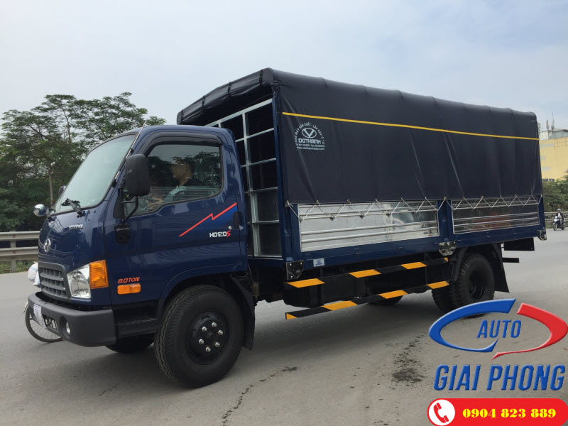 Xe Tải 8 Tấn Hyundai HD120SL Thùng Bạt Dài 6m2