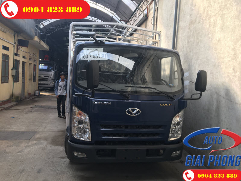 Xe tải Đô Thành IZ65 Gold Chở Lợn 2 Tầng Có Bửng Nâng