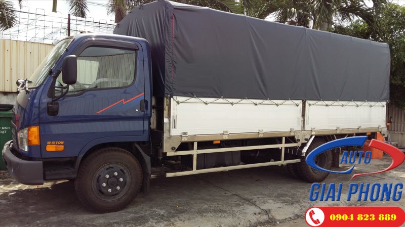 Xe Tải 8 Tấn Hyundai HD120SL Thùng Bạt Dài 6m2