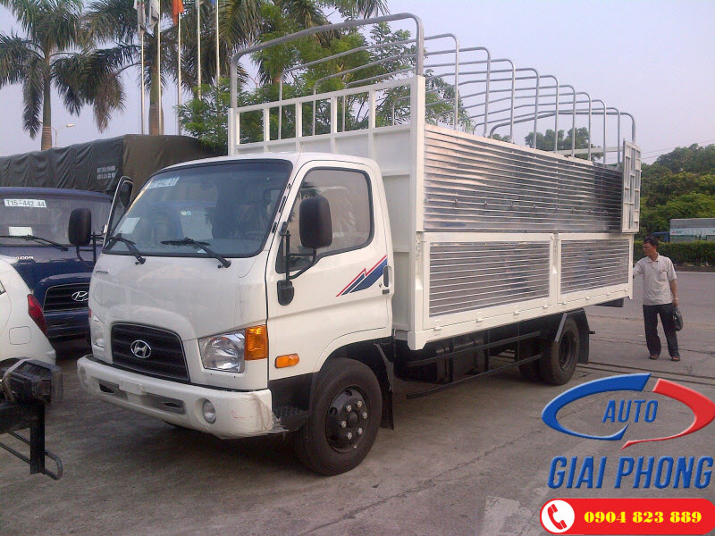 Xe Tải 8 Tấn Hyundai HD120SL Thùng Bạt Dài 6m2