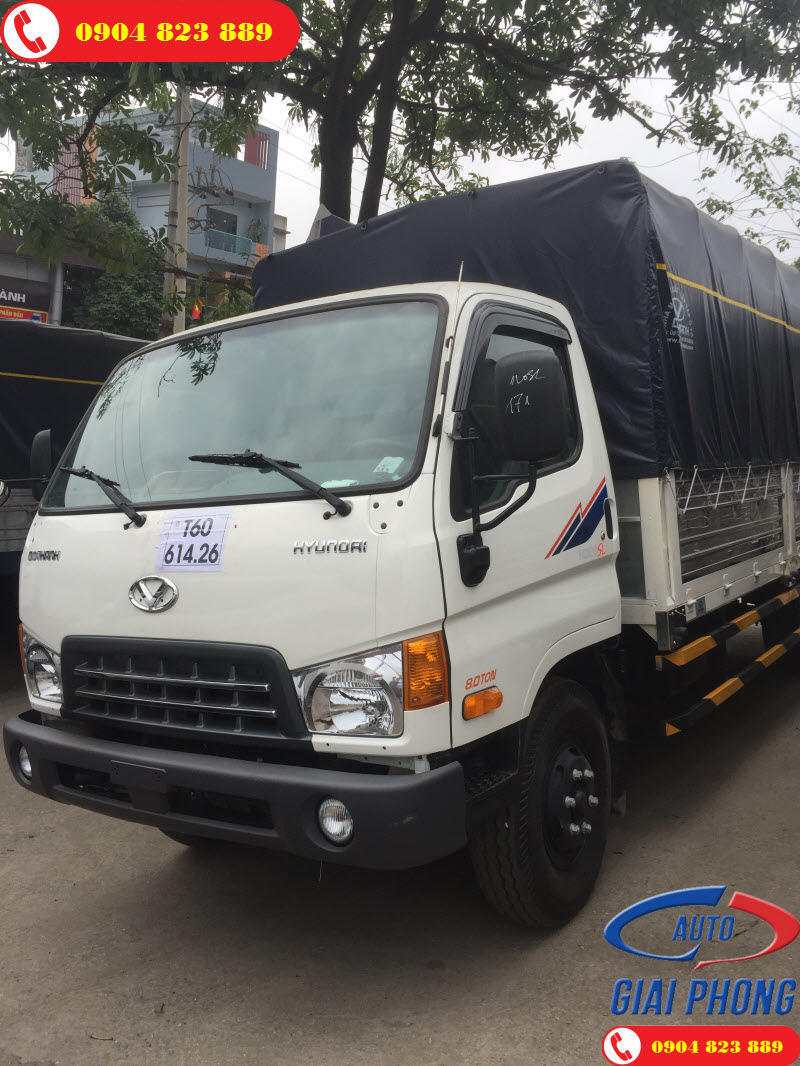 Xe Tải 8 Tấn Hyundai HD120SL Thùng Dài 6m2