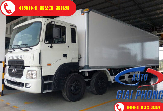 Xe tải Hyundai HD260 Thùng Kín 3 Chân Euro4 Nhập Khẩu