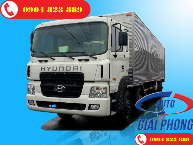 Xe tải Hyundai HD320 Thùng Kín 19 Tấn 4 Chân Nhập Khẩu