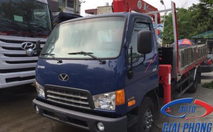 Tư vấn về xe tải gắn cẩu Hyundai HD99
