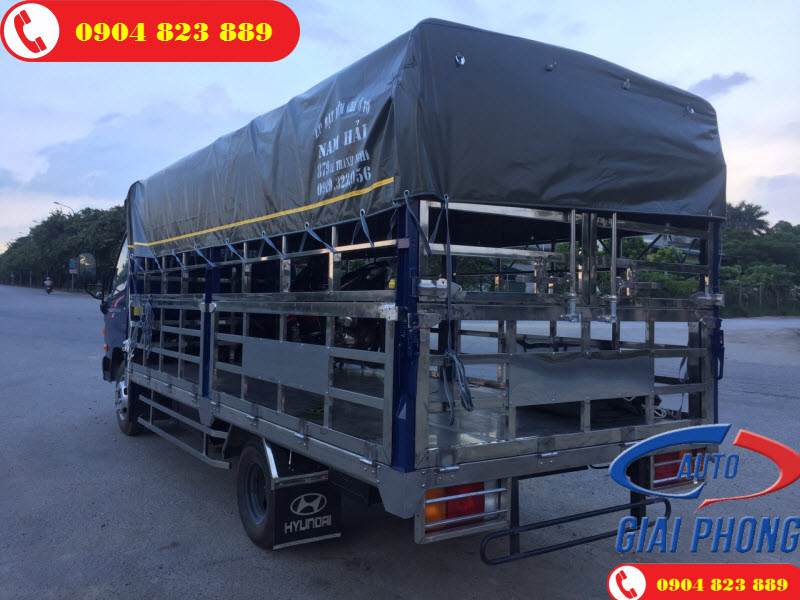 Xe tải Hyundai N250SL Chở Gà Vịt Thùng Dài 4m3