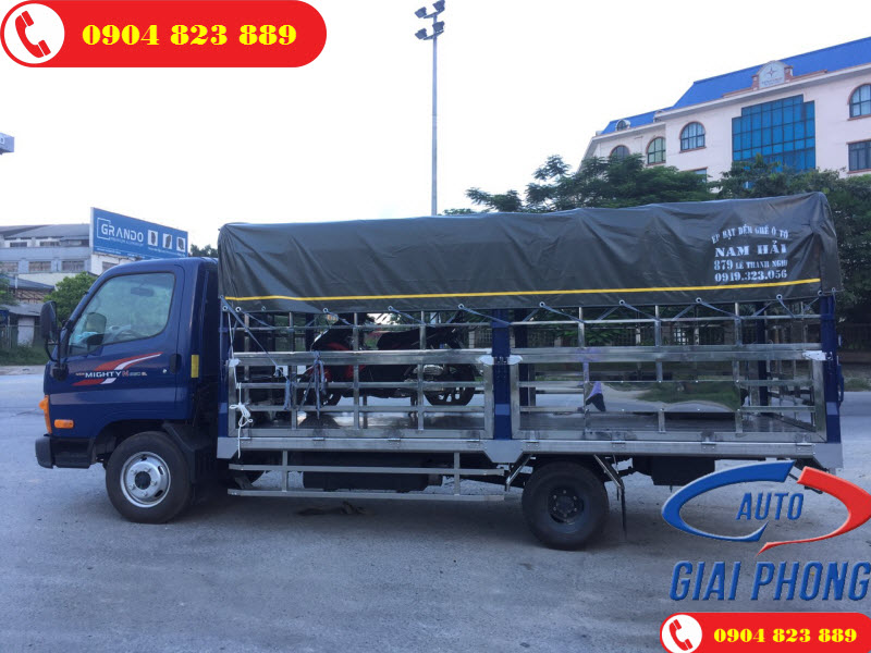 Xe tải Hyundai N250SL Chở Gà Vịt Thùng Dài 4m3