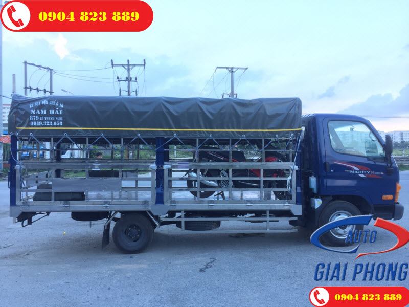 Xe tải Hyundai N250SL Chở Gà Vịt Thùng Dài 4m3