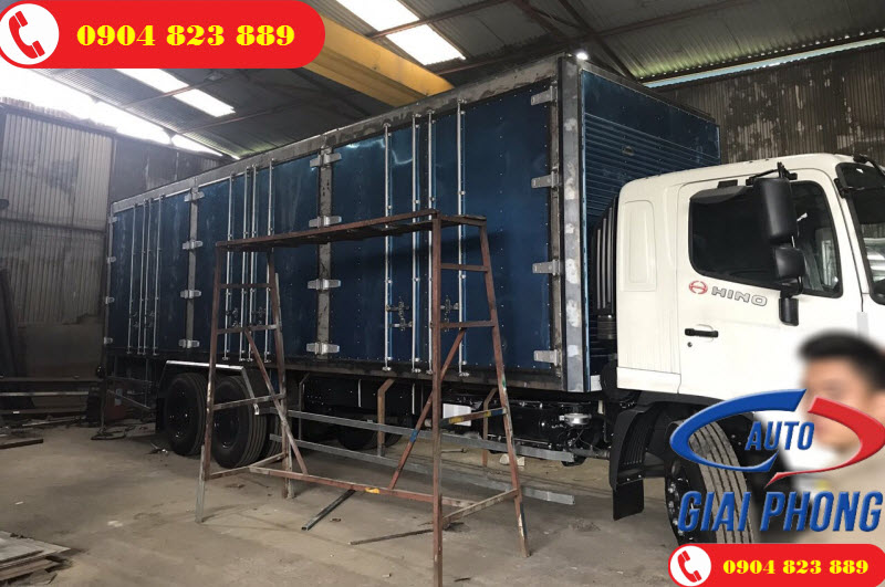 Xe tải thùng kín chở Pallet