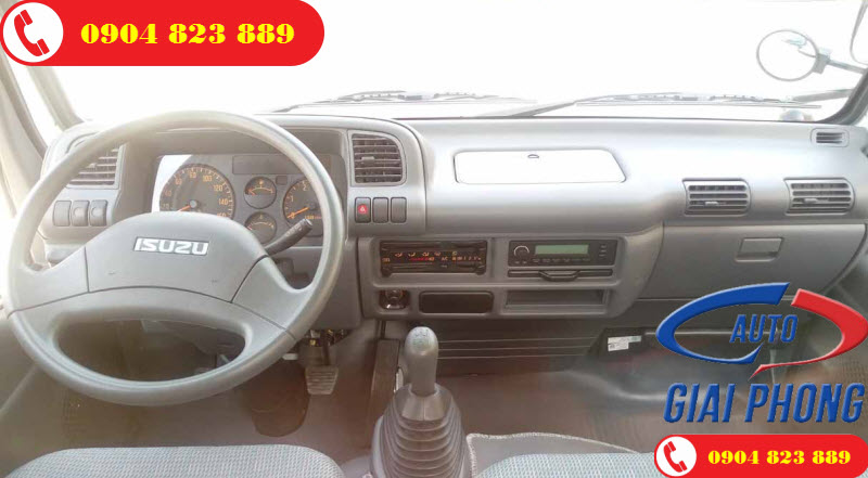 Xe tải 2.4 Tấn ISUZU NK490 Thùng Mui Bạt