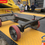 Xe tải cứu hộ gắn cẩu sàn trượt càng kéo Hyundai 110SP